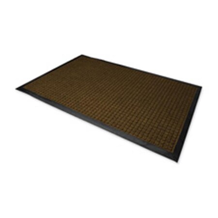 Dwellingdesigns Indoor-Outdoor Mat- Waterguard- 4ft.x6ft.- Brown DW127412